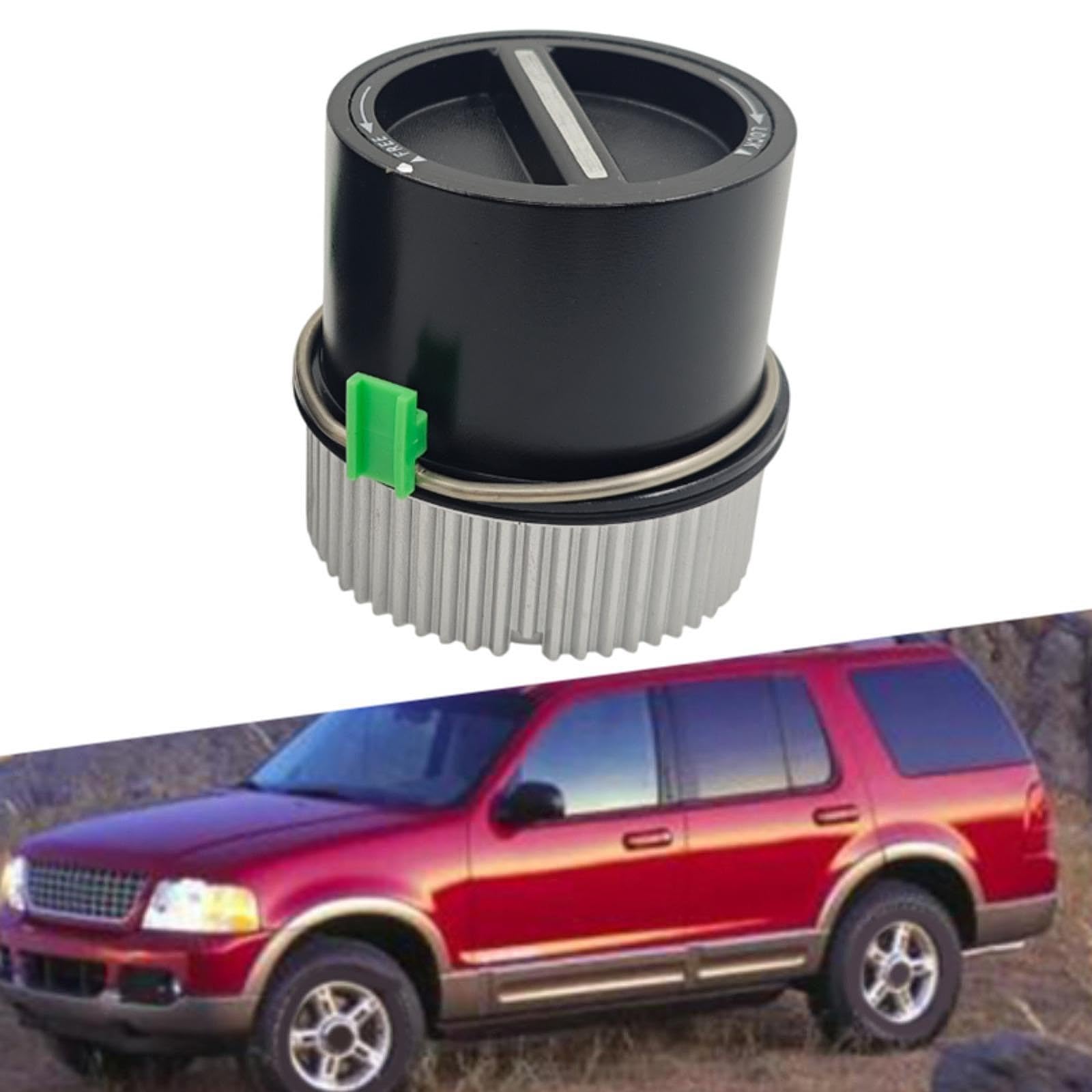 Cubo de Bloqueo de Rueda Manual 600204 Reemplaza Los Accesorios de Expedition