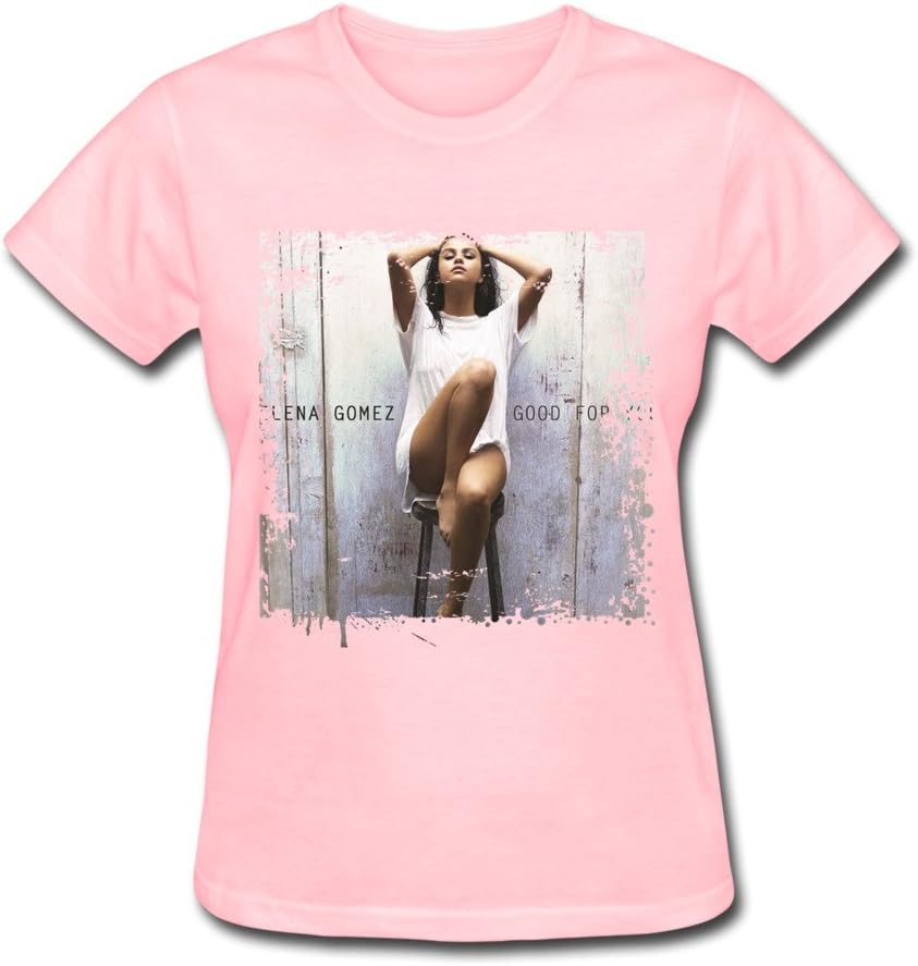 Nevers Selena Gomez The Revival Tour 2016 Women Tee M Pink