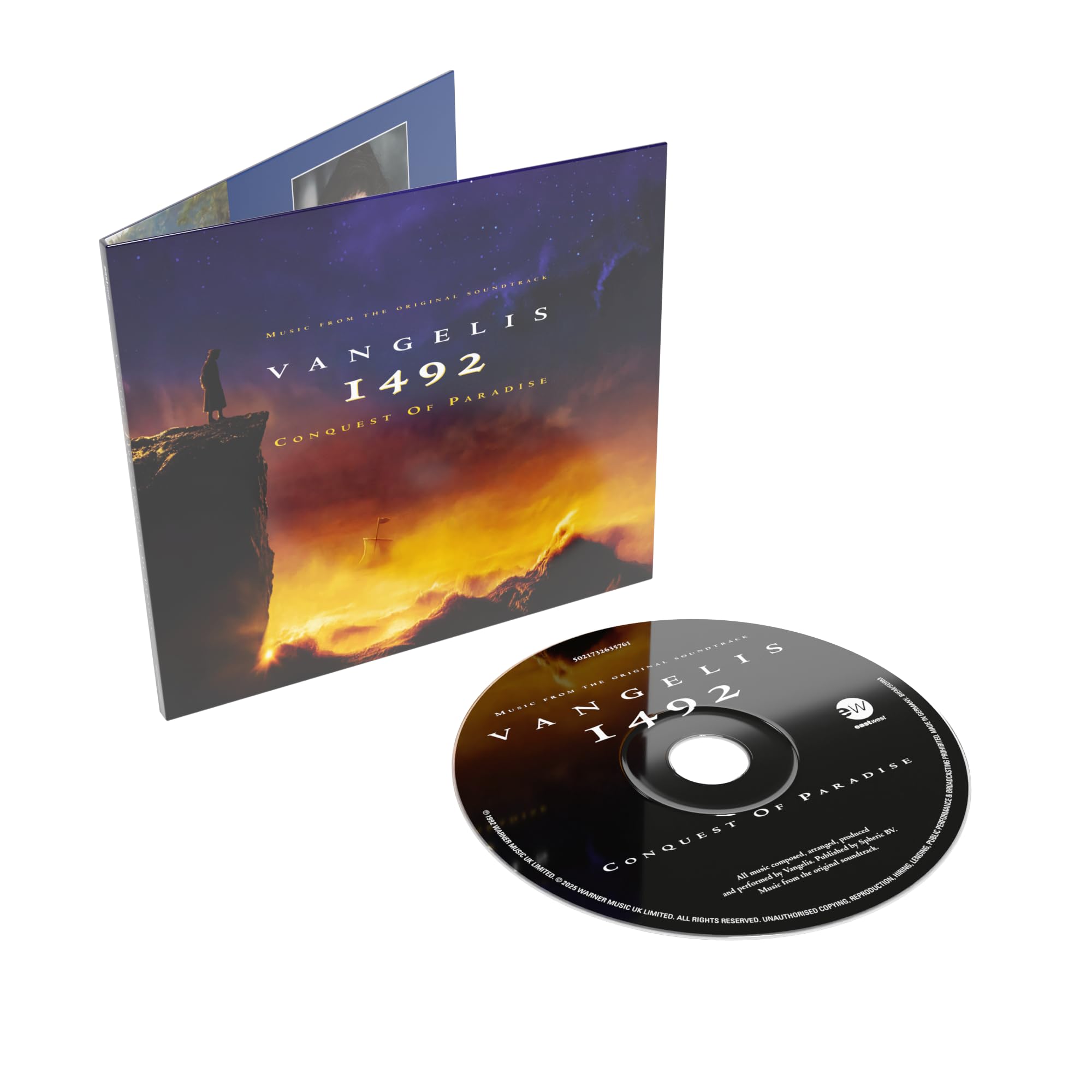 Vangelis - 1492: Conquest of Paradise (Rhino) CD Album