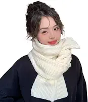 Cachecol de Lã Feminino Estilo e Conforto para o Inverno