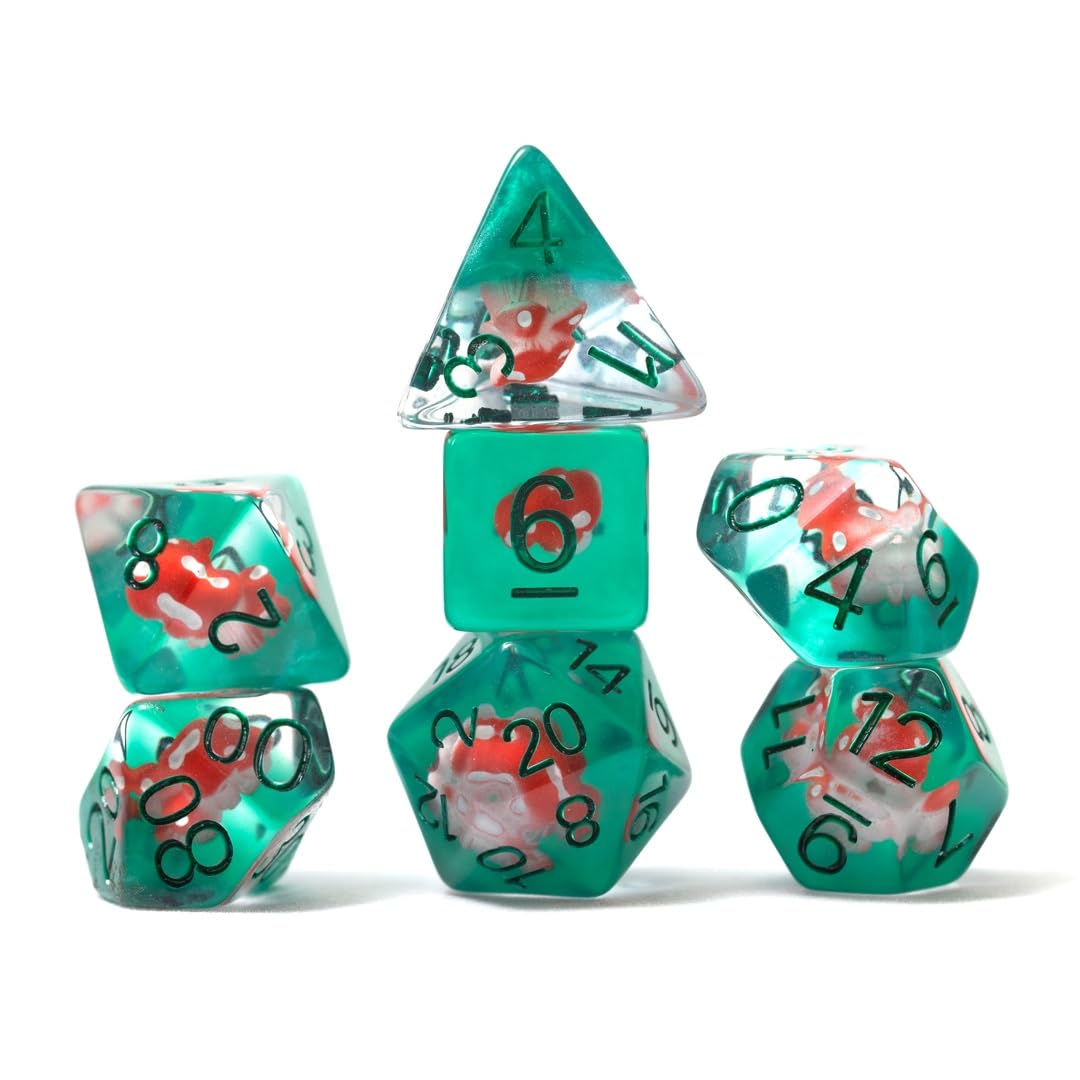 RPG Dice Set (7): Power Mushroom