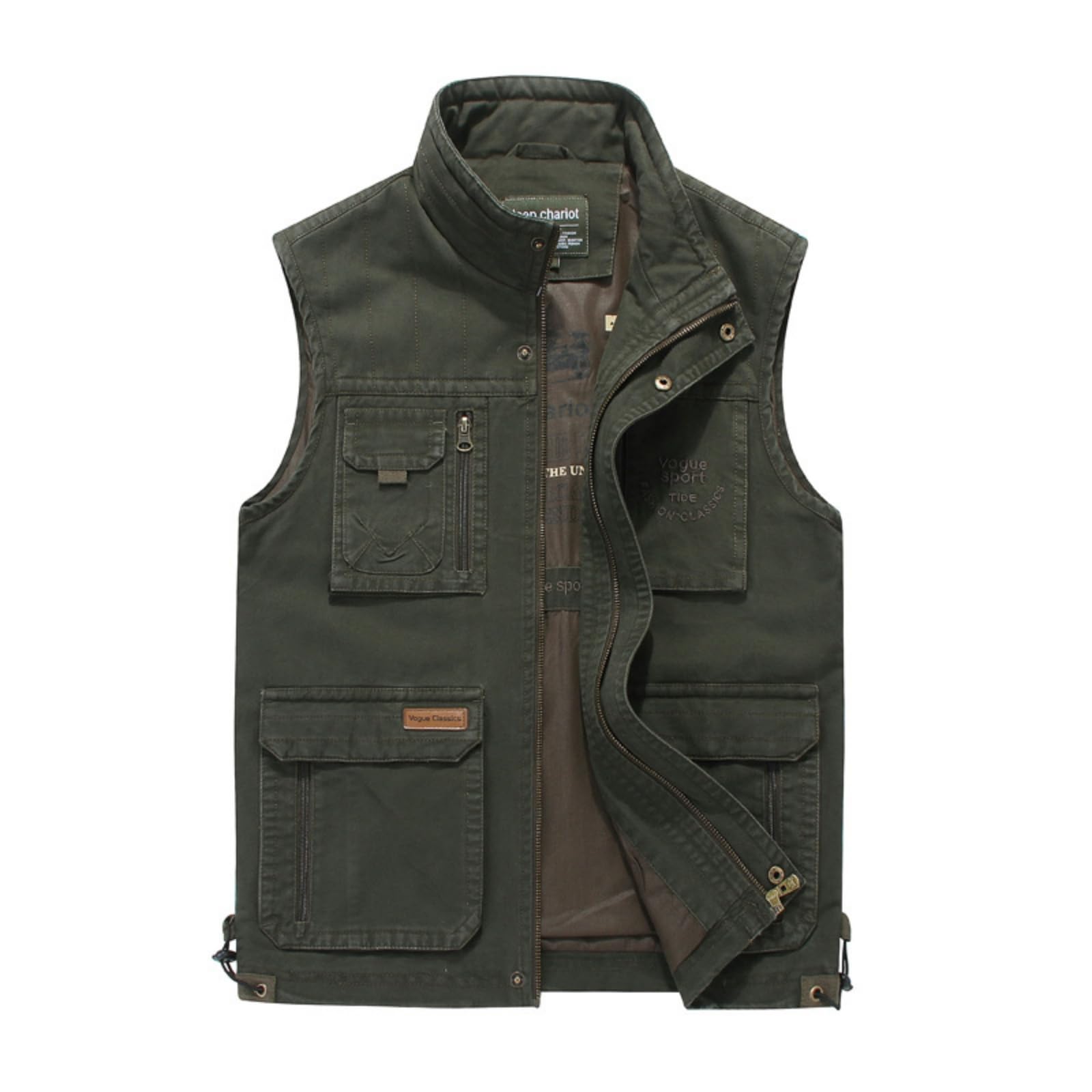 Chalecos de algodón para Hombres Chaleco de Escalada Chaqueta