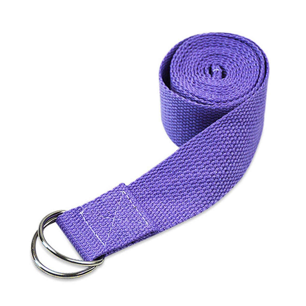 VICASKY 2pcs Yoga Stretch Strap Workout Straps for Exercise Elastic Band Stretching Fitness