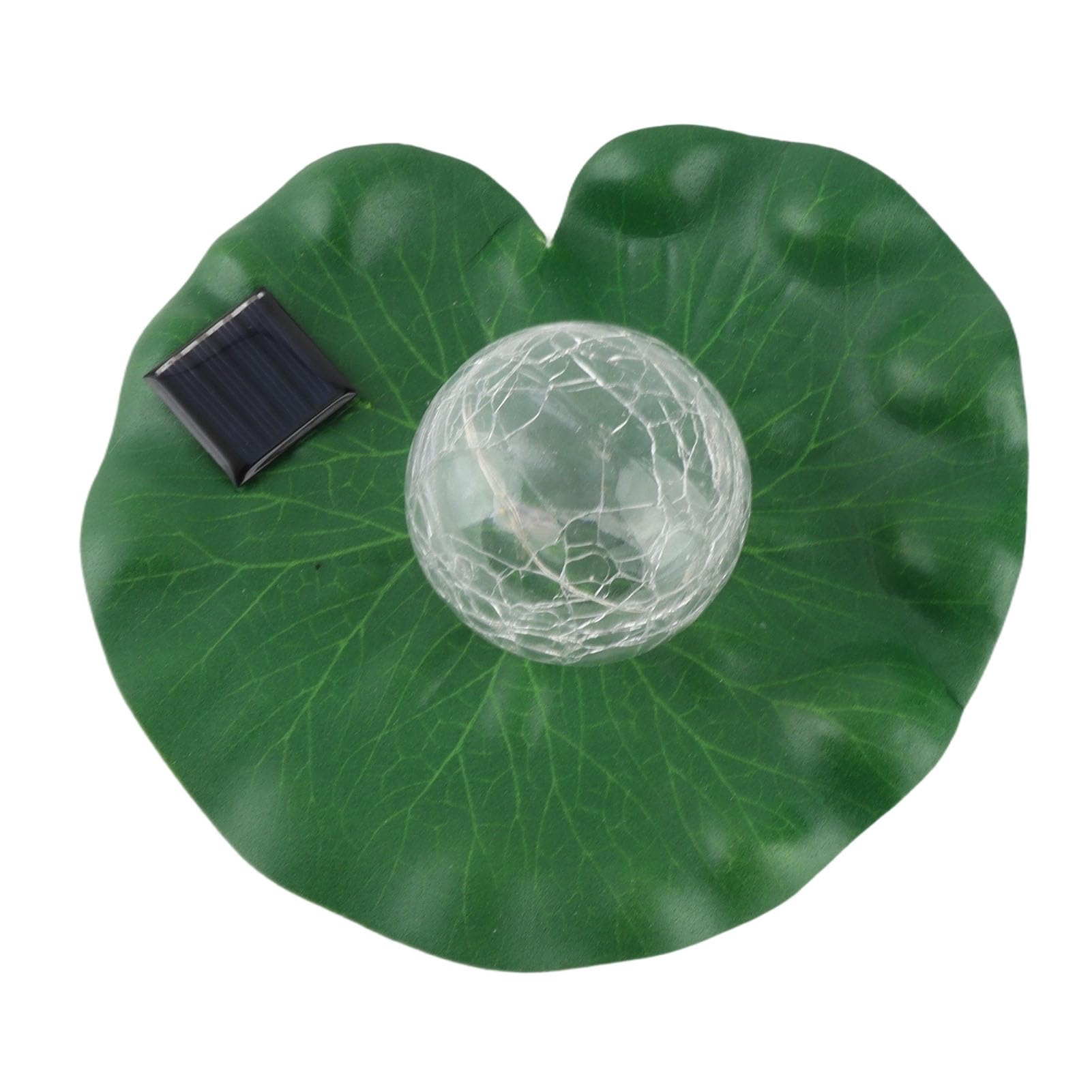 Mimdixy Solar Pond Lights, Outdoor Lotus Pond Decoration Lighting Solar Floating Lights for Swimming Pool, Spa, Patio, Wedding Party, Christmas Decorations (Small Size)