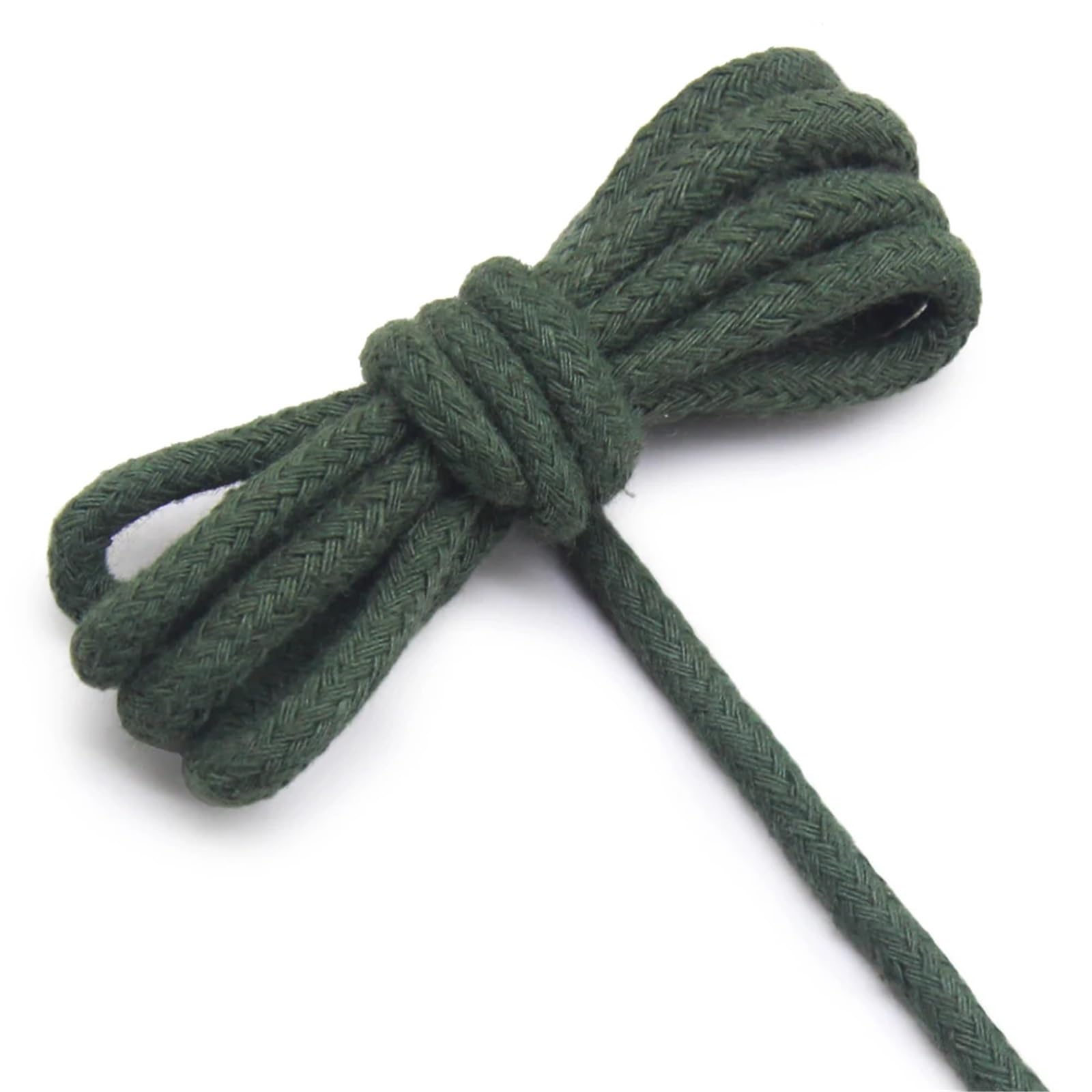 Drawstring Cords Replacement, Braided Drawstring Cord Replacement 5yds Multicolor 5mm(Green 202)