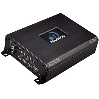 Massive Car Audio Monoblock 1 Channel Full Range Amplifier 1500 Watt Class D E3F