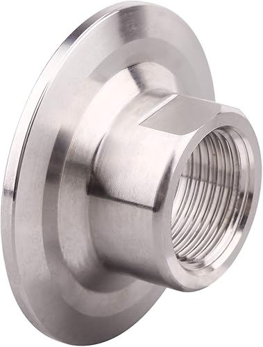 Vista 53 de DERNORD Tri abrazadera sanitaria de 3 pulgadas a trío hembra NPT de 1 pulgada (1 pulgada NPT hembra (3 pulgadas Tri-abrazadera))