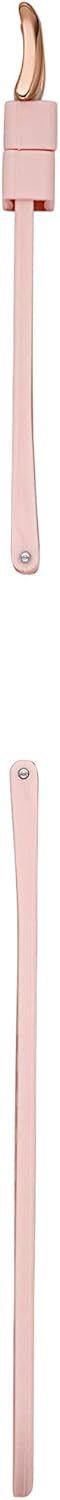 Fossil Silicone or Leather Interchangeable Watch Band Strap with Stainless Steel Buckle Closure 22mm Blush/Rose Gold