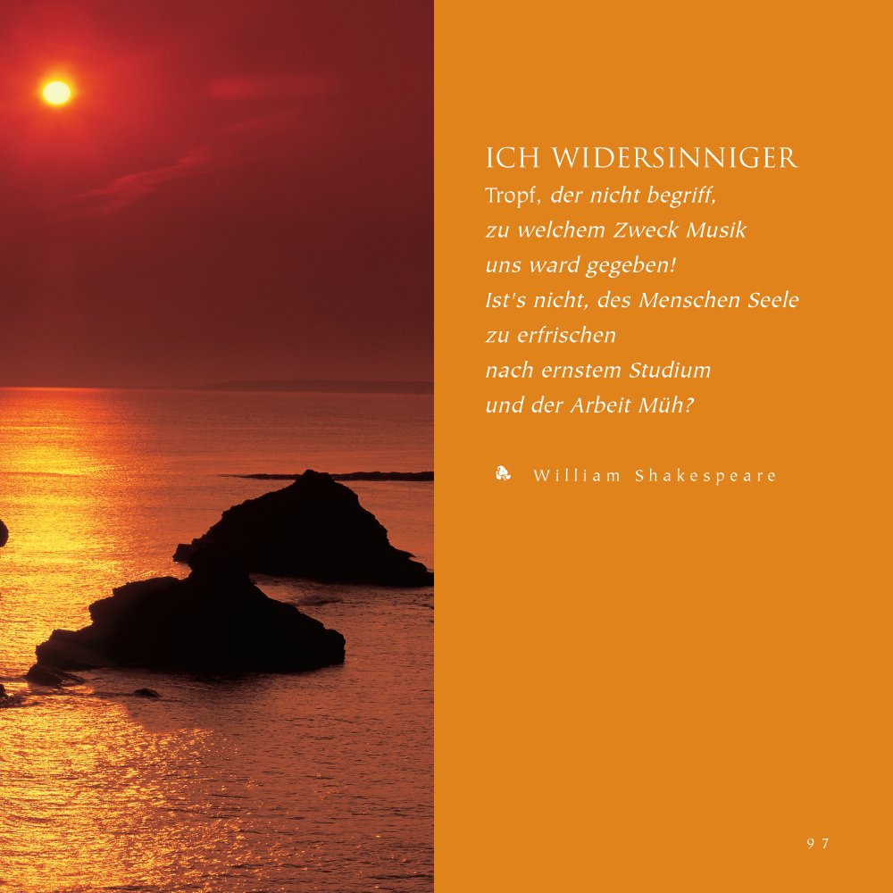 Poesie der Musik - Bildband mit Musik-CD Greatest Classics