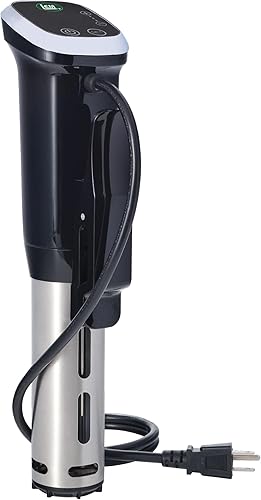 LEM Productos Cocina Sous Vide, Circulador de inmersión de acero inoxidable con pantalla digital, cocina de precisión, máquina de cocción de