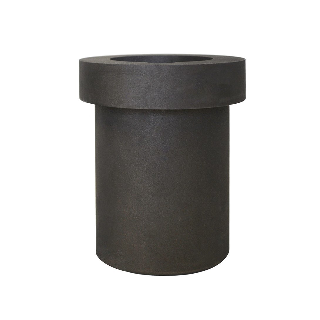 PMC Supplies LLC 100 oz 3 Kg Electro-Melt Kerr Furnace Graphite Crucible w/Groove for Melting Gold Silver Copper Jewelry Scrap Ingots