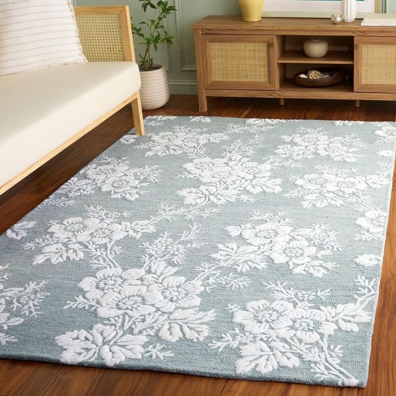 Image of Modern Abstract Hand Tufted Wool Floor Carpet for Home decore Living Room|Home and Bedroom & Hall 10x13 feet (300 x 390cm) Camel H17