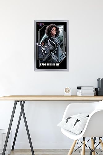 Miniatura 65 de Trends International Marvel The Marvels - Póster de pared con fotón, 22.37 x 34.00 pulgadas, versión enmarcada en blanco Versión enmarcada