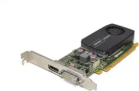 Placa gráfica de vídeo OEM NVIDIA 612951-002 placa gráfica de vídeo original Quadro 600 de alto perfil de desempenho de slot único 1 GB DDR3 1 x tela 1 x interface de portas DVI-Dual Link PCI-Express 671135-001