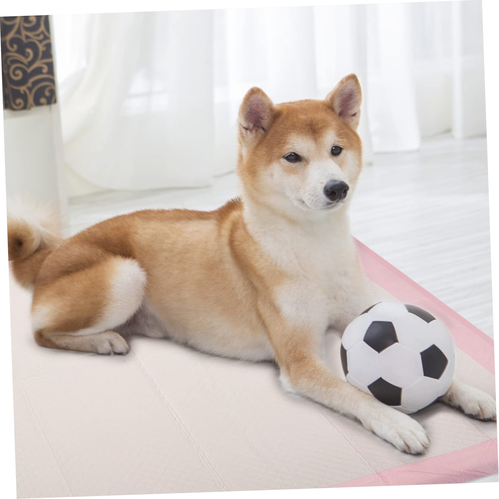 Almohadilla de orina urinario Tren Almohadillas para orina Extra Grandes para Perros. Mascotas Almohadillas para Perros Pierras de orina de los Perros Papel higiénico Rosa
