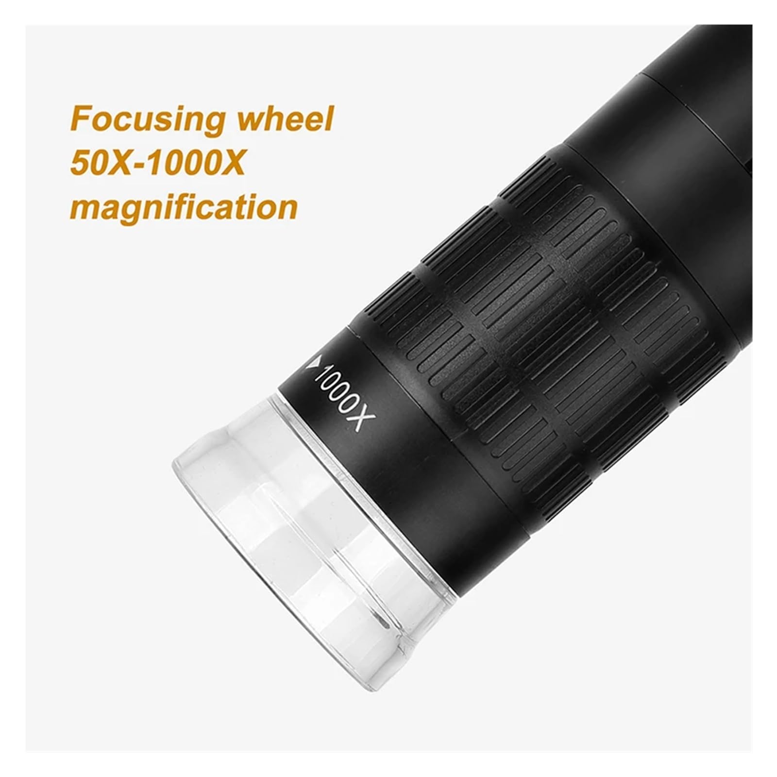 1000X 3in1 USB Digital Microscope Type-C Electronic Camera 8 LED Magnifier Adjustable Magnification With Stand