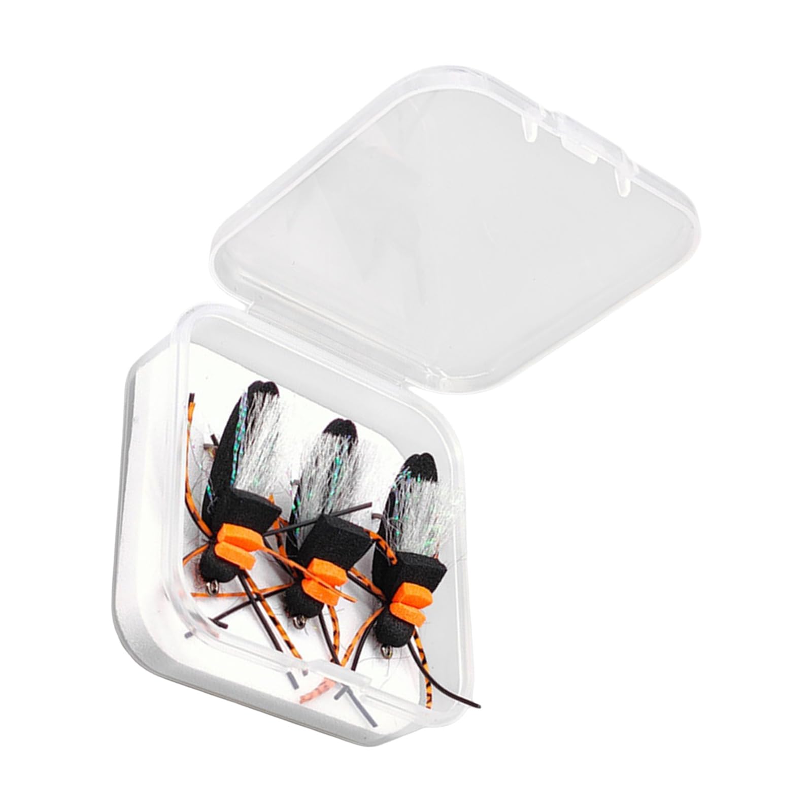 GTYLF 3Pcs/pack Fishing Fly Angling Fly Set Flies Lures Fish Salmon Trouts Angling Wet/Dry Fishing Baits Tackle
