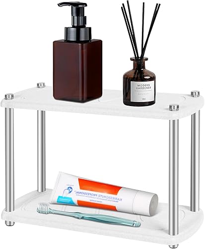 cjc Organizador para fregadero, organizador de fregadero de cocina para el hogar, secado rápido, diatomita natural, organizador de fregadero de baño