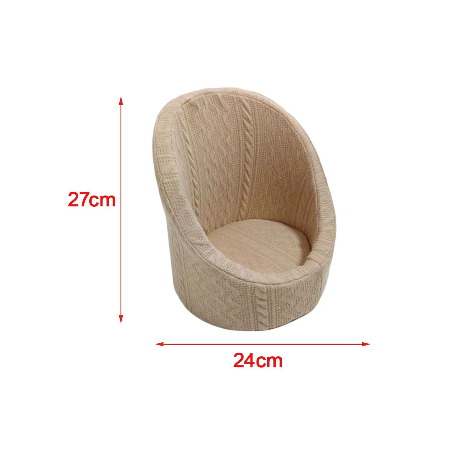 Ensemble Canapé pour Photographie de Nouveau-nés - Accessoires élégants pour Les Séances Photo de Bébés, B