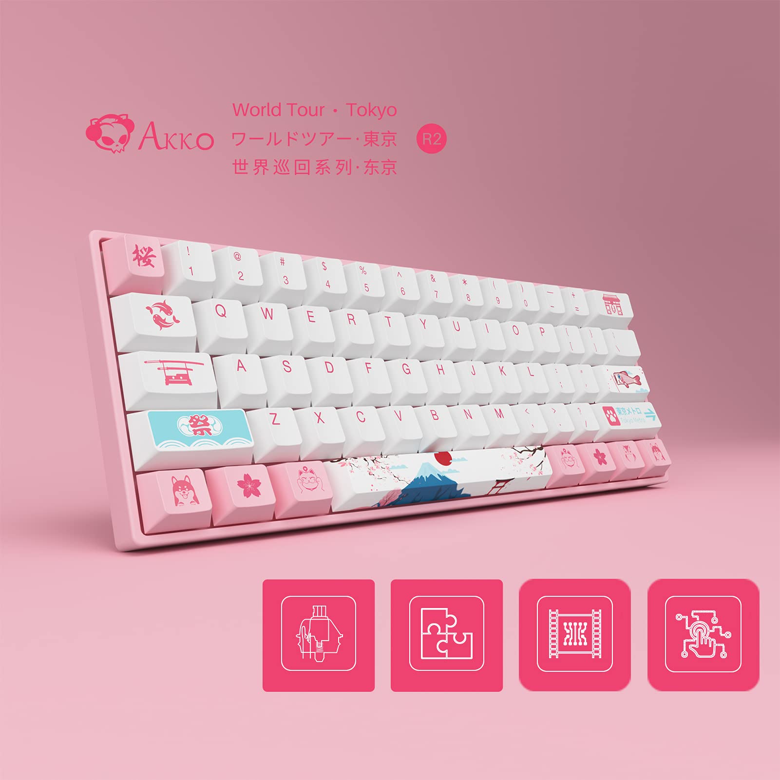 akko❗️ Amazon.com: Akko Magnetic Switches Rapid Trigger Gaming