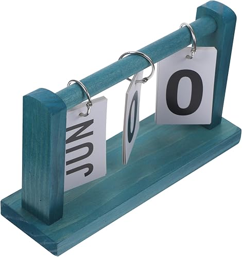 Miniatura 5 de Tofficu 4pcs Calendar Trinkets Accesorios Para Escritorio Desk Decoration Office Desk Accessories Metal Flip Calendar 2023 Desk Calendar Rustic