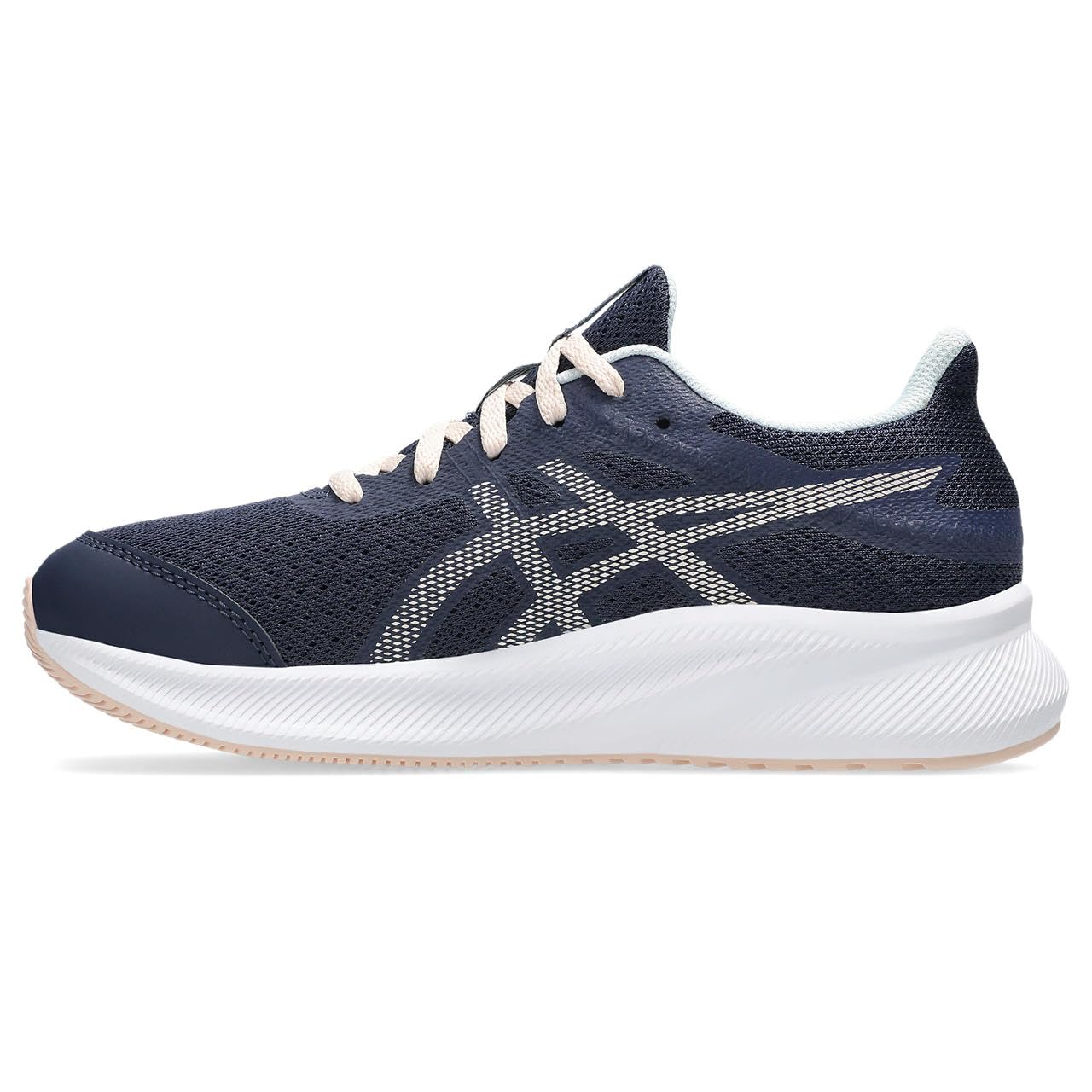 ASICS Patriot 13 Gs Laufschuhe Neutralschuh Kinder dunkelblau - Midnight/Pearl pink 39