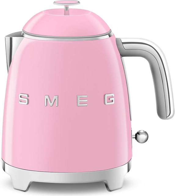 Smeg KLF05PKEU mini czajnik elektryczny różowy