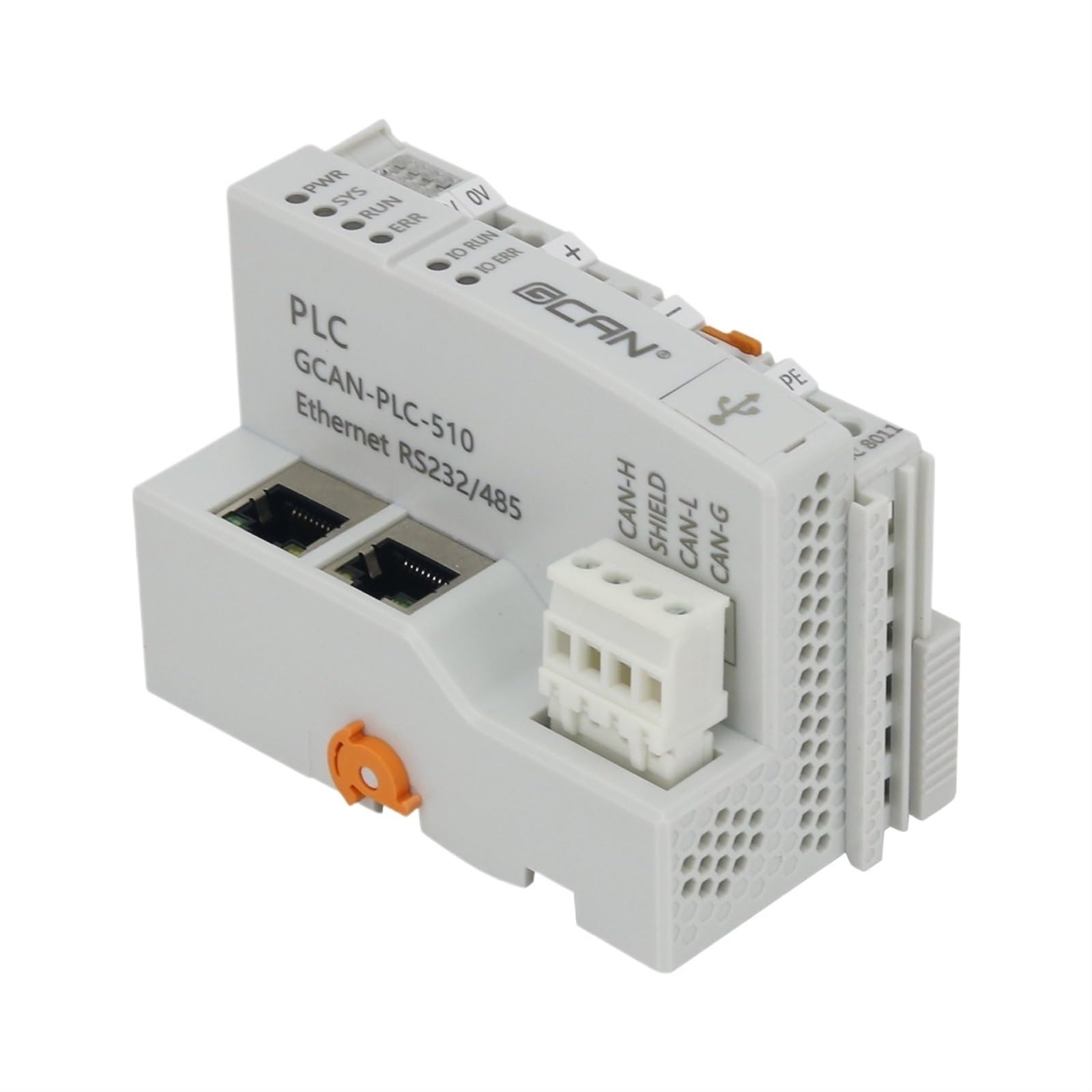 Contrôleur logique programmable PLC GCAN-PLC-400 prenant en Charge jusqu'à 32 modules d'extension d'E/S(GCAN-PLC-511)