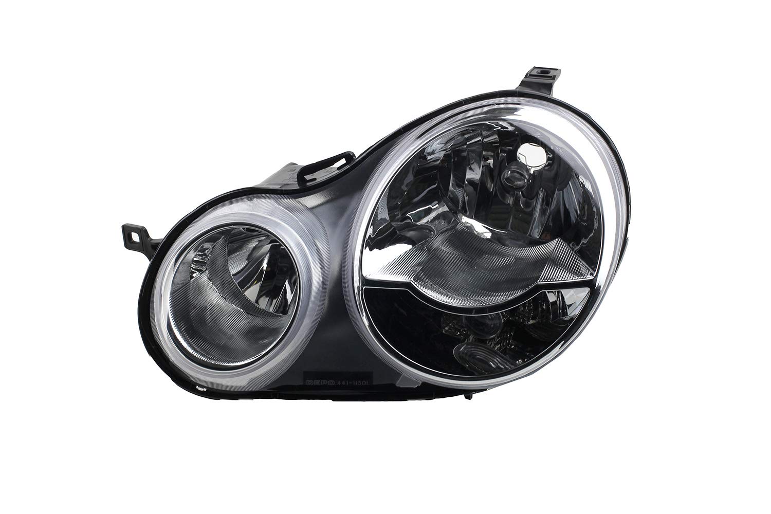 Johns Fari alogeni adatti per VW Polo 9N 01-05 Set H7 H1 sinistra e destra