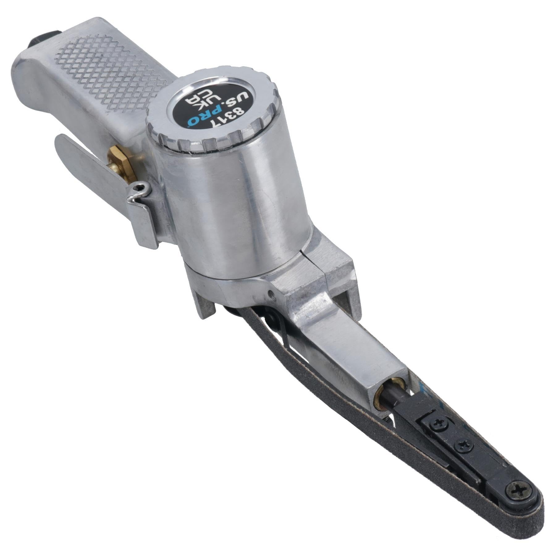 10mm Wide Air Finger Belt Sander Power File Detail Sanding Paint Rust Removal