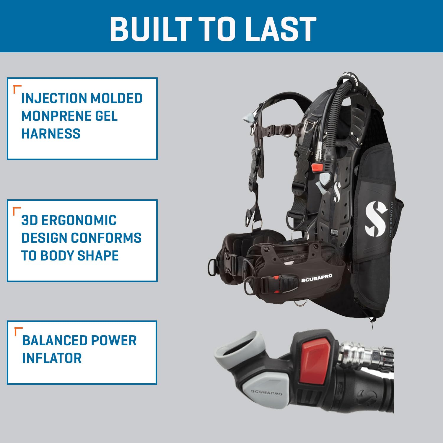 SCUBAPRO Hydros Pro BCD Homme