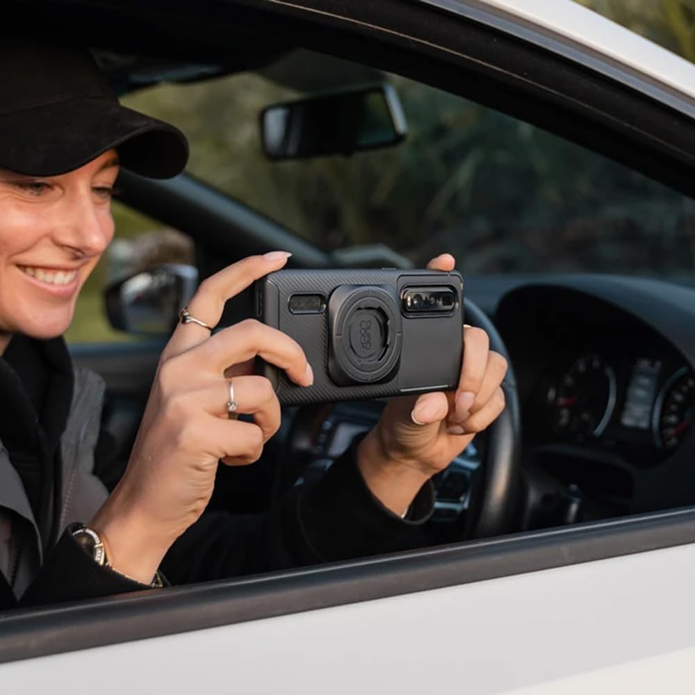 Quad Lock Mirror Motorcycle Phone Mount Kit with Vibration Dampener and MAG Universal Adaptor