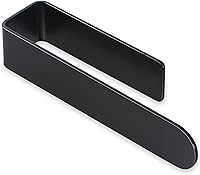 Vista 1 de Taozun Toallero de mano/Barra de toalla de mano - Toallero de cara negra autoadhesivo para baño, anillo de toalla de acero inoxidable