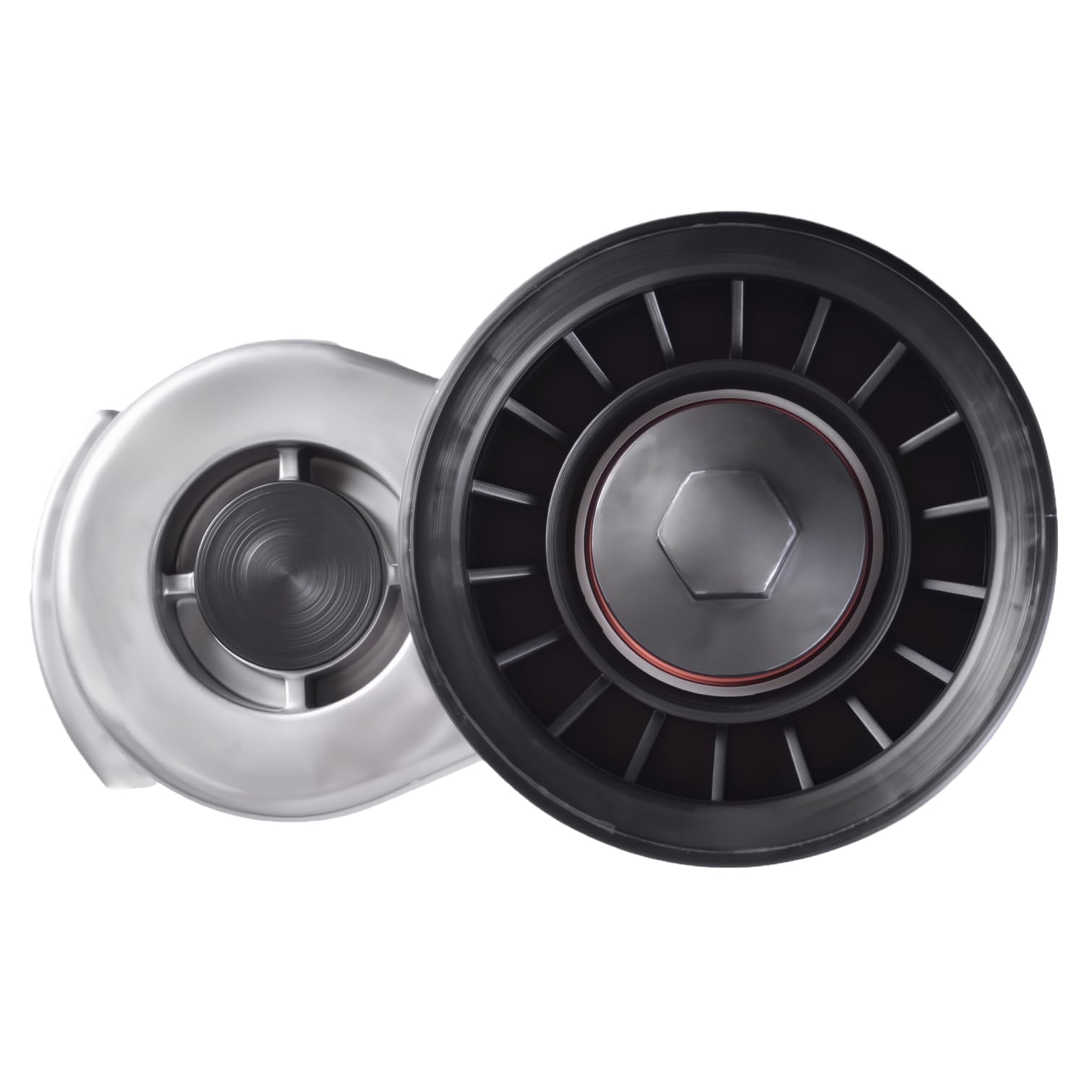 CUGANO 38116 Belt Tensioner Assembly Fit for Dodge B150 1992-1994 B1500 1995-1998 B2500 1995-1998 Jeep Grand Cherokee 1993-1998#53006497 53010158AB