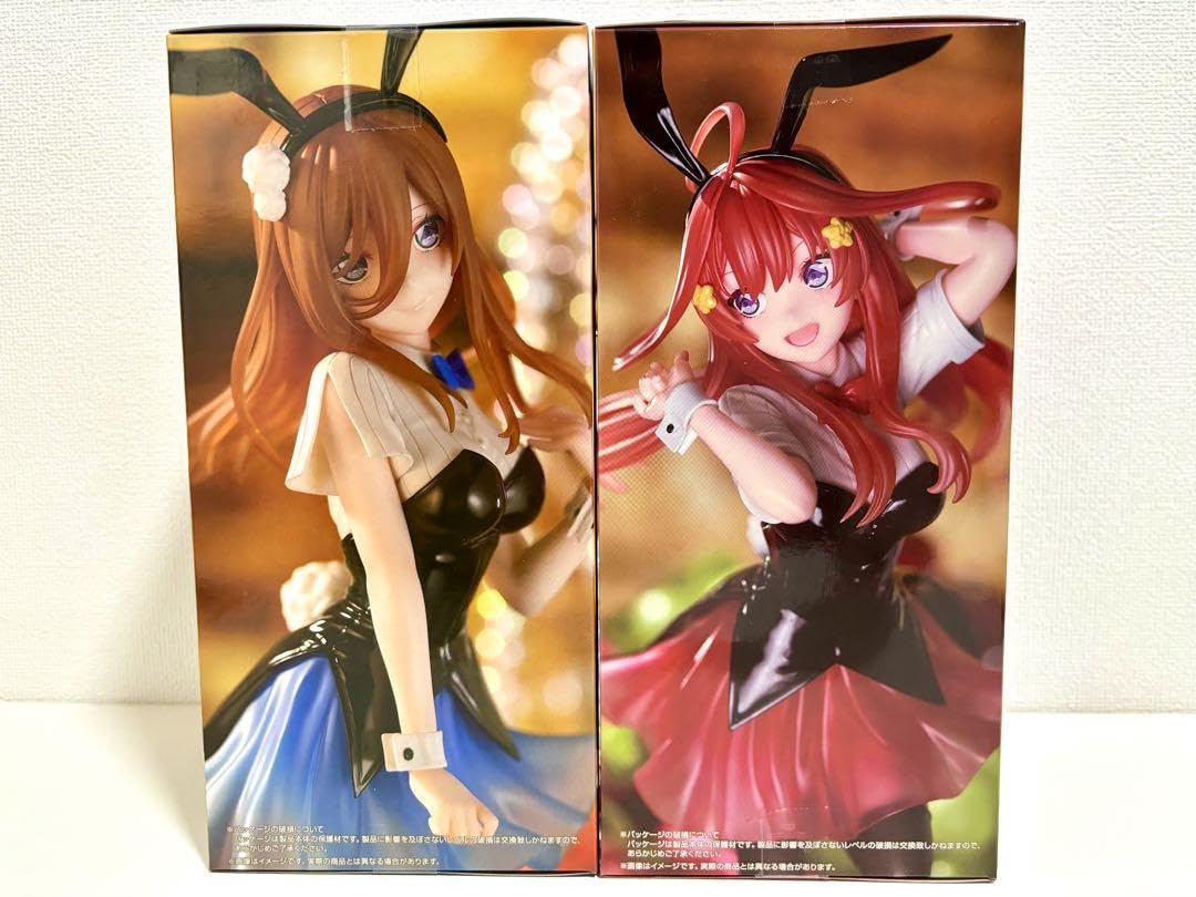 Amazon.co.jp: 五等分の花嫁 中野三玖 中野五月 バニーver. フィギュア