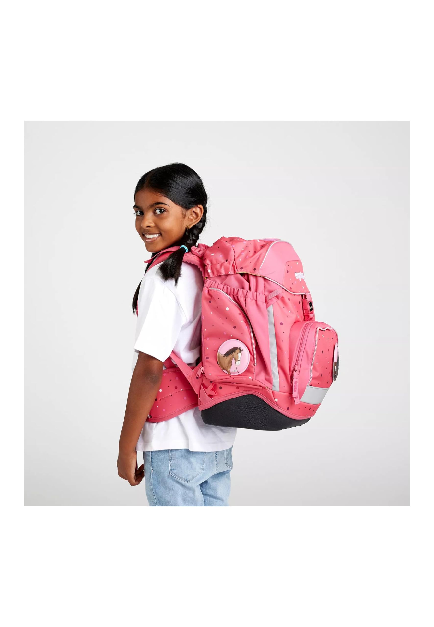 ergobag Pack Horse DreamBear Rucksack für Jugendliche, Unisex, mehrfarbig (mehrfarbig), Einheitsgröße