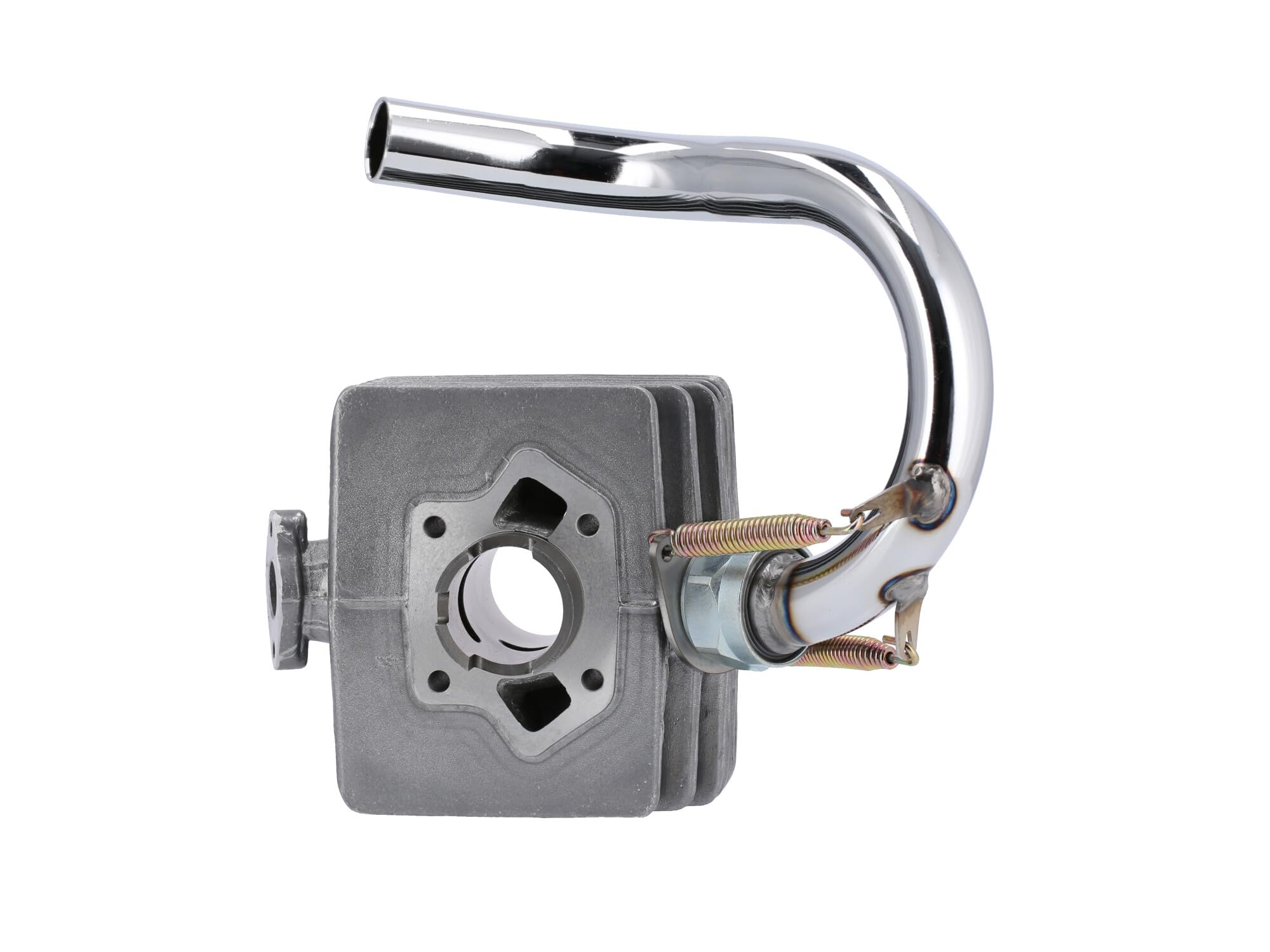 Set Krümmer mit Kalotte Enduro für Simson S51 S70 S53 S83