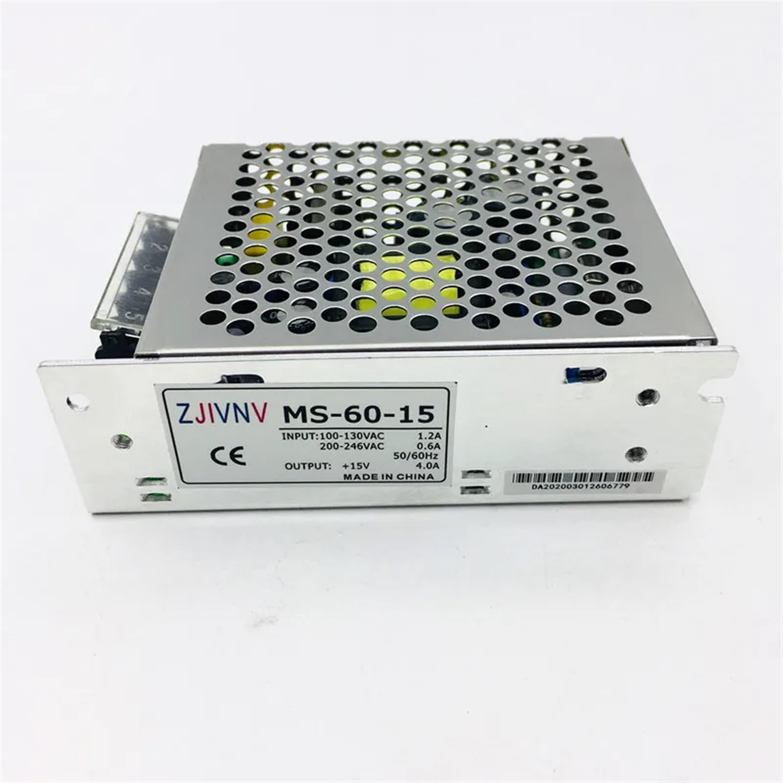 BRODEFUP Small volume 60W Switching Power Supply Transformer AC to DC 5V/12V/15V/24V 12A/5A/4A/2.5A output for LED Strip light(5V 12A)
