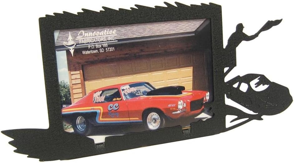 Innovative Fabricators, Inc. Stock Car Race Car 3.5X5 Horizontal Picture Frame