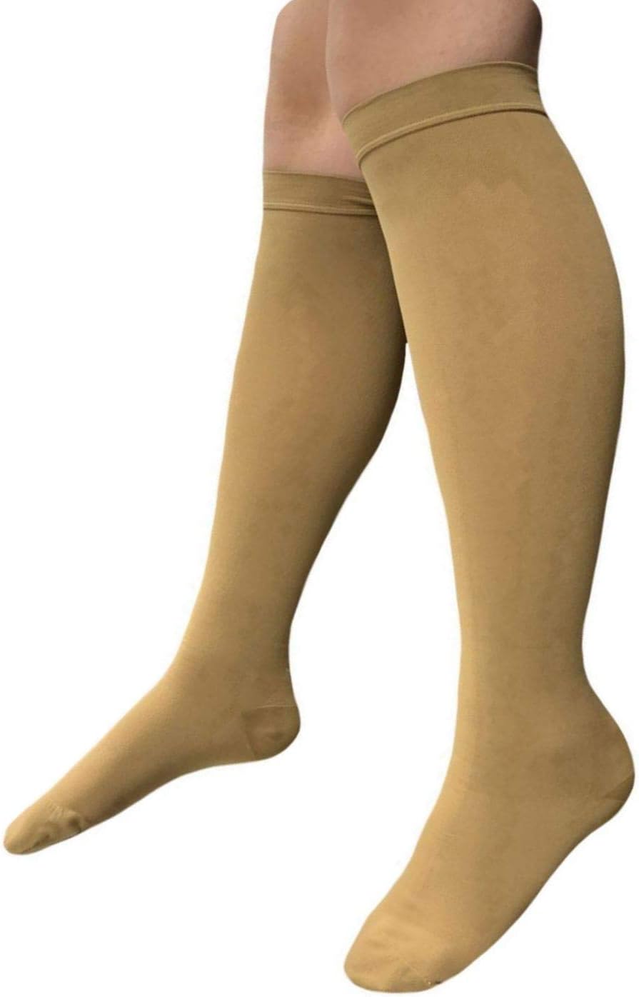 HealthyNees Closed Toe 3040 mmHg Medical Compression Extra Big Wide