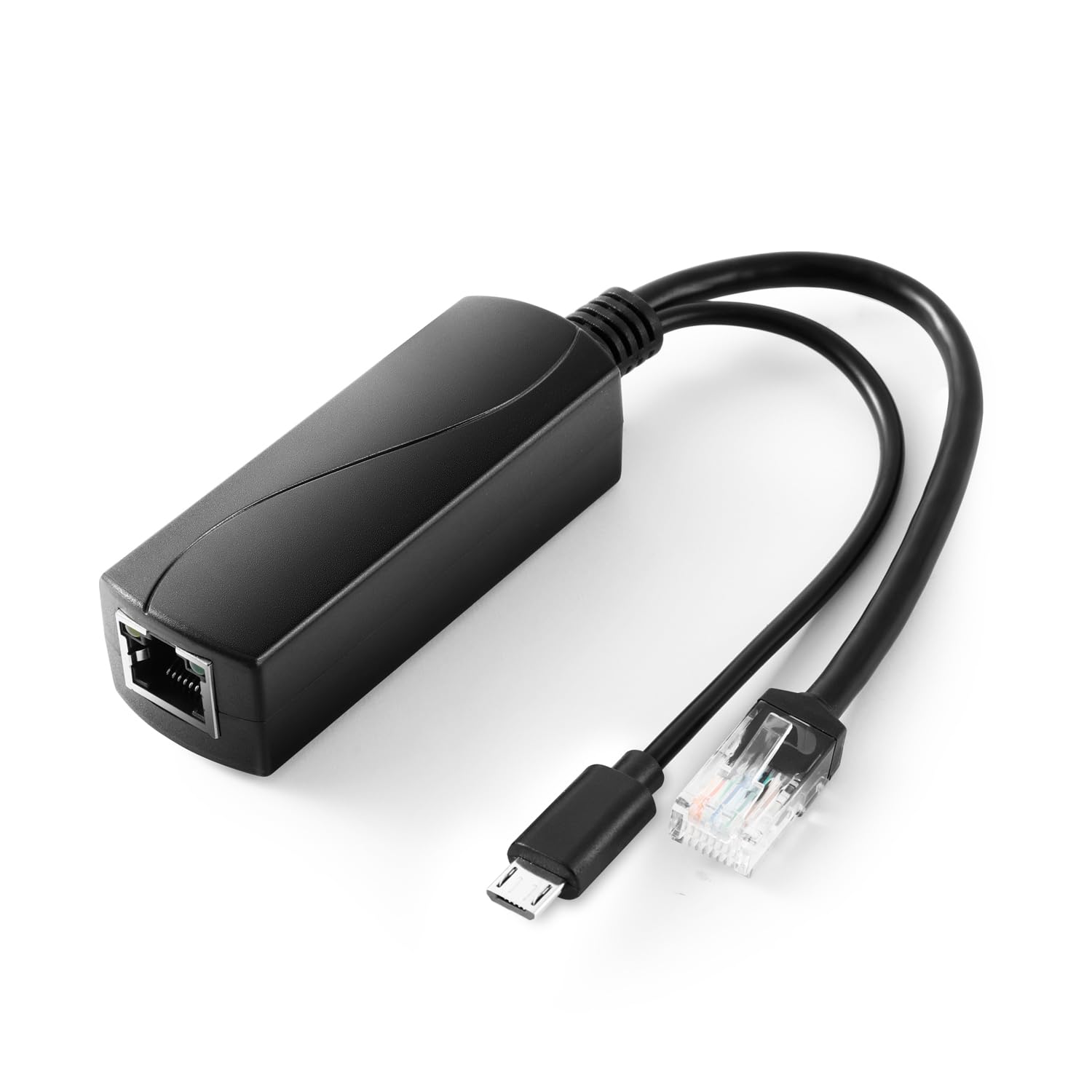 Micro USB Port PoE Splitter Gigabit 5V/3A, PoE to Micro USB 5V/3A, 1000Mbps Gigabit Ethernet Compatible IEEE802.3af/at, Plug and Play-image-5