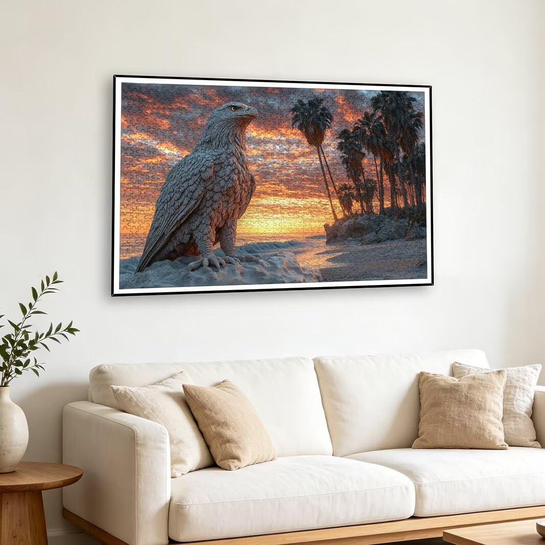 Puzzle Aquila, Puzzle 1000 Pezzi per Adulti, Regalo Donna/Uomo -2499
