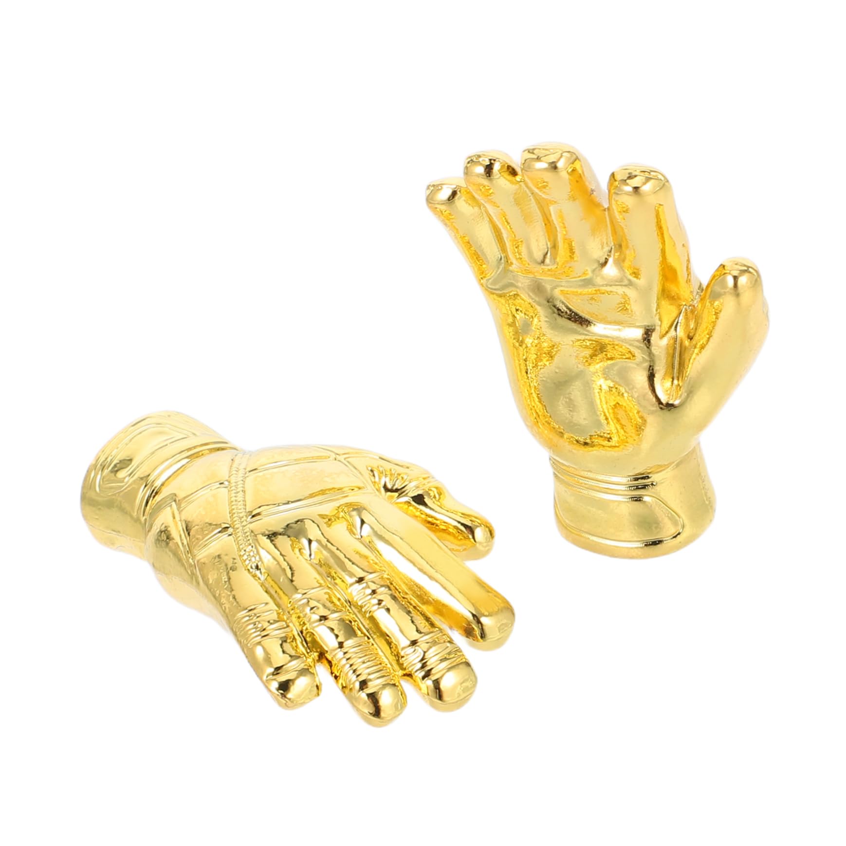 Hemoton 2pcs Miniature Soccer Trophy Cups Goalkeeper Award for Sports Parties Durable Game Trophies for Collectors and Football Fans for Achievements and Celebrations