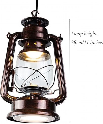 Miniatura 3 de Lámpara de araña vintage de hierro clásico de queroseno para restaurante Bar Caisle lámpara forjada