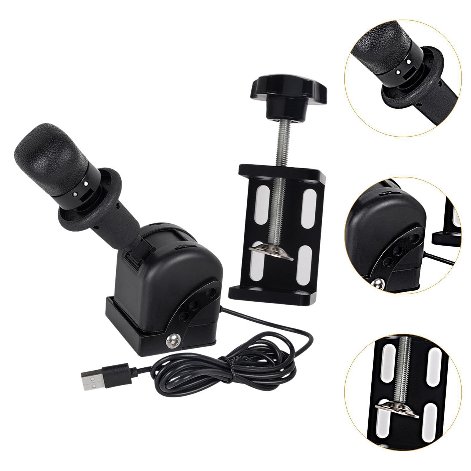QUXVUIS Simulatori di freni a mano per videogiochi di camion G923 G27 che | garantiscono compatibilità versatile e affidabilità durante il gioco. Simulatore di freni a mano per videogiochi di camion