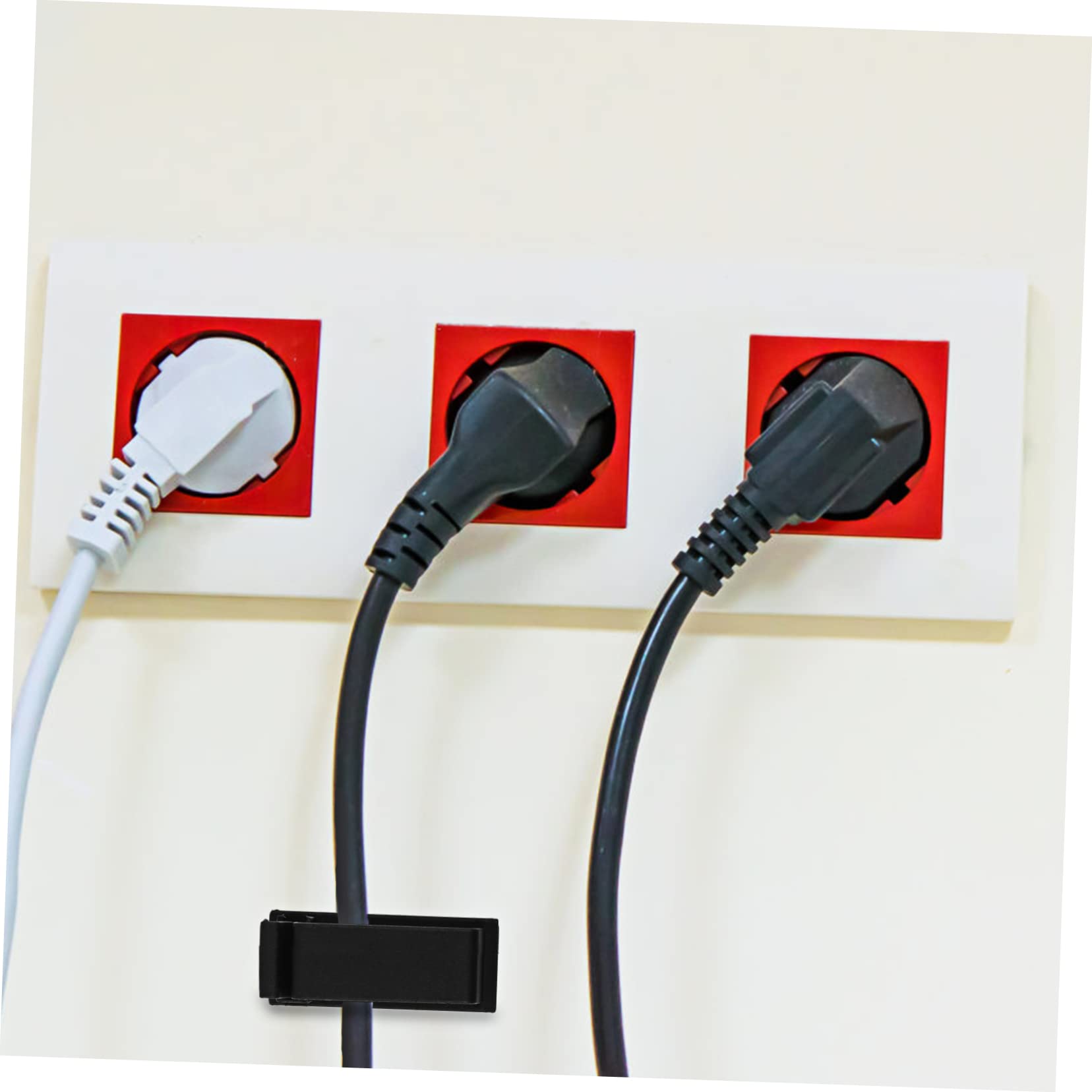 Hemobllo 80stücke Selbstklebende Kabelorganizer Clips Für Effektives Kabelmanagement Aufbewahrung Von Usb-kabeln Ladekabeln Und Kopfhörern