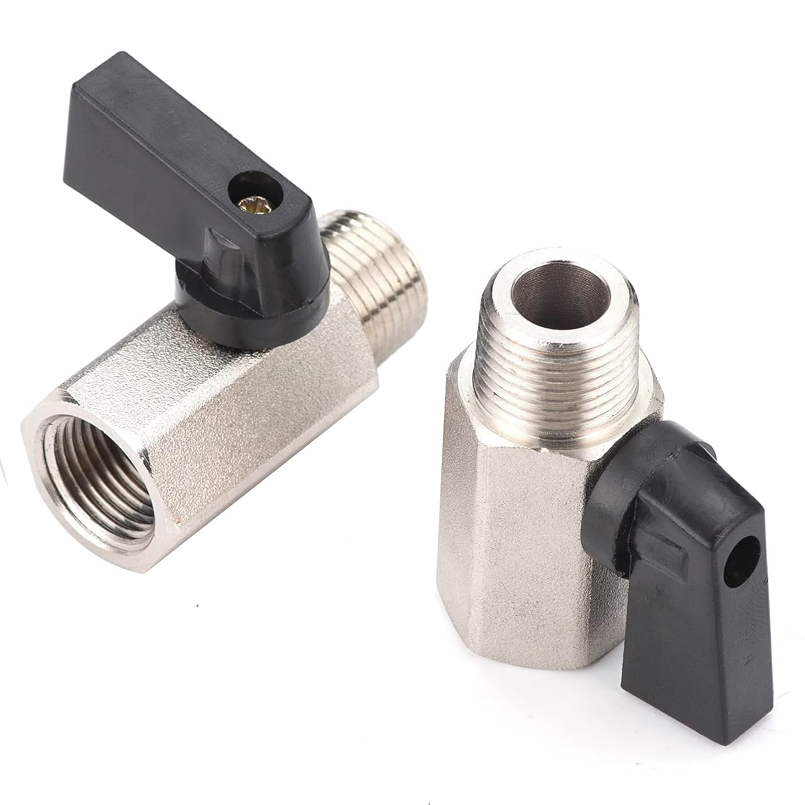 Robinet à boisseau sphérique 3/8 laiton pour couper l'eau facilement sous évier
