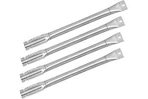 G413 Stainless Steel Grill Burners Replacement 463248108 15 7/8" 4-Pack