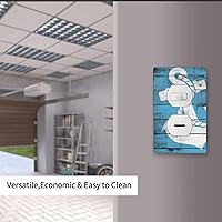 Vista 6 de Tablero náutico ancla individual dúplex interruptor de luz cubierta de placa de pared decoración cubierta de pared para el hogar dormitorio cocina