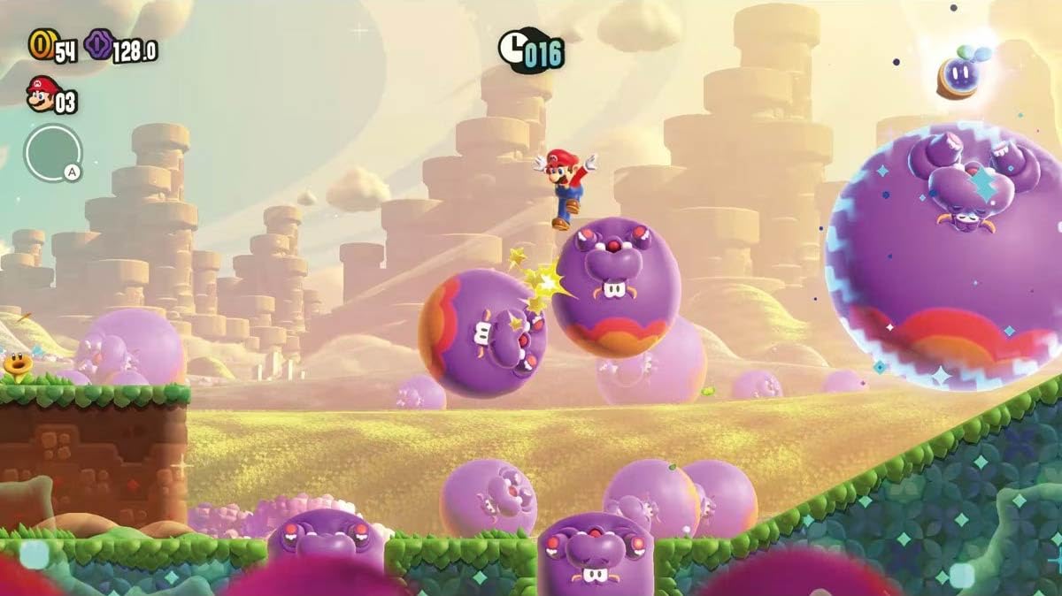 Consola Nintendo Switch - Color Azul Neón/Rojo Neón + Super Mario Bros. Wonder